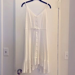 Rails white spaghetti strap dress size xs